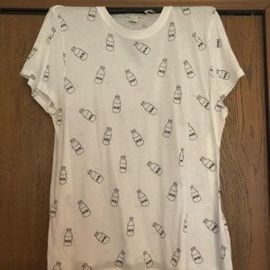 Forever 21 PLUS SIZE Milk tee